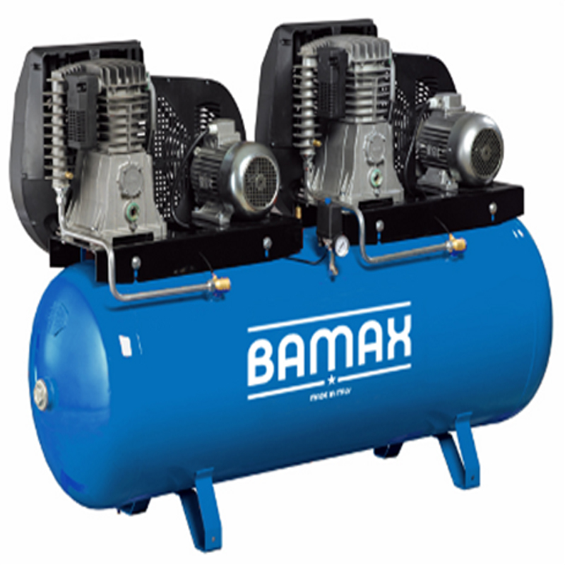 BAMAX PISTON AIR COMPRESSOR 3HP - 4HP - 5,5HP - 7,5HP - 10HP