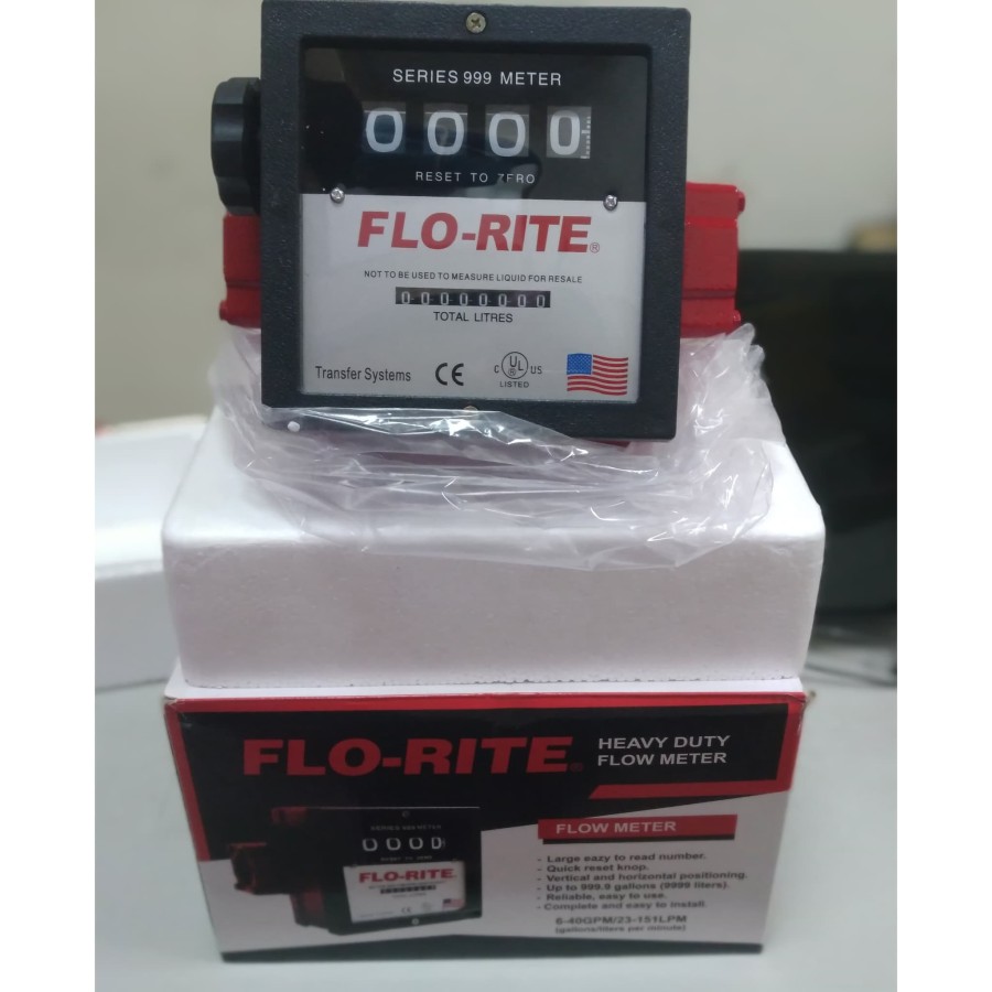 Flo-Rite Flowmeter Heavy Duty Model 999