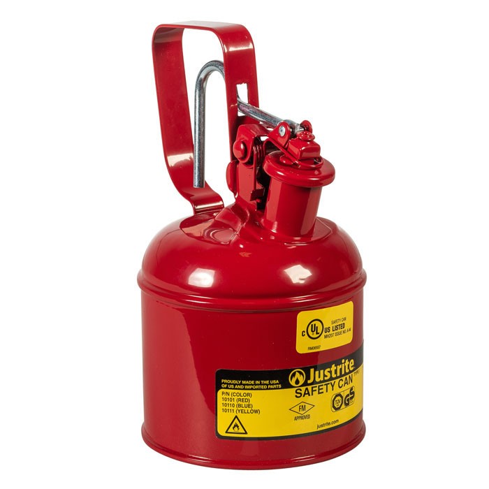 Justrite Safety Can For Flammables Red - 10101