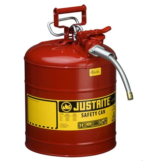 Justrite Safety Can For Flammables Type II 5 Gallon 7250120