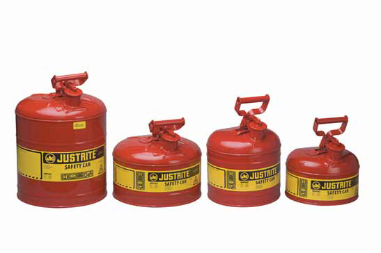 Justrite - Safety Cans For Flammbes And Funnel - Model 10001Z
