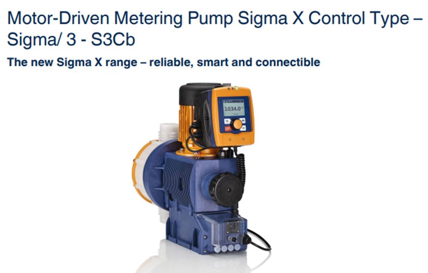 Prominent Sigma3 Motor-Driven Metering Pumps S3CBH 120190PVTS 100UA81