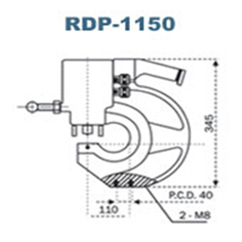 ROYAL HYDRAULIC PUNCHER MACHINE RDP-1150