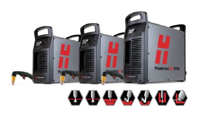 Hypertherm Powermax 85SYNC PN 087183, Hand System 25ft PL