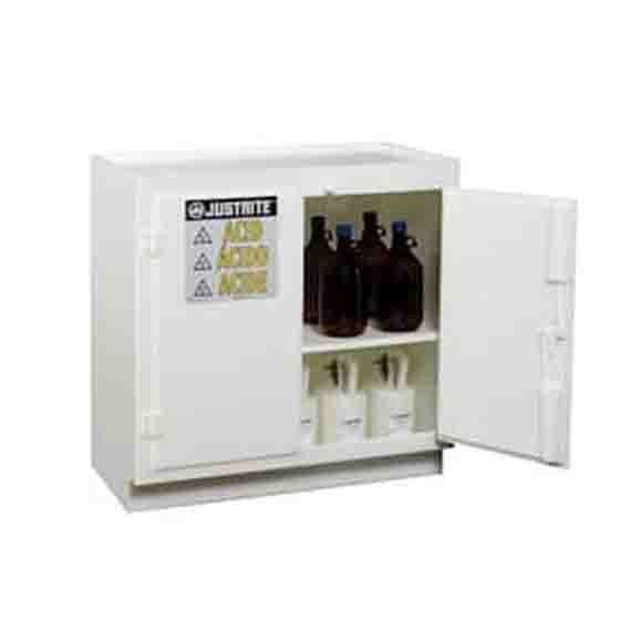 Justrite Solid Polyethylene Acid Cabinets 24015